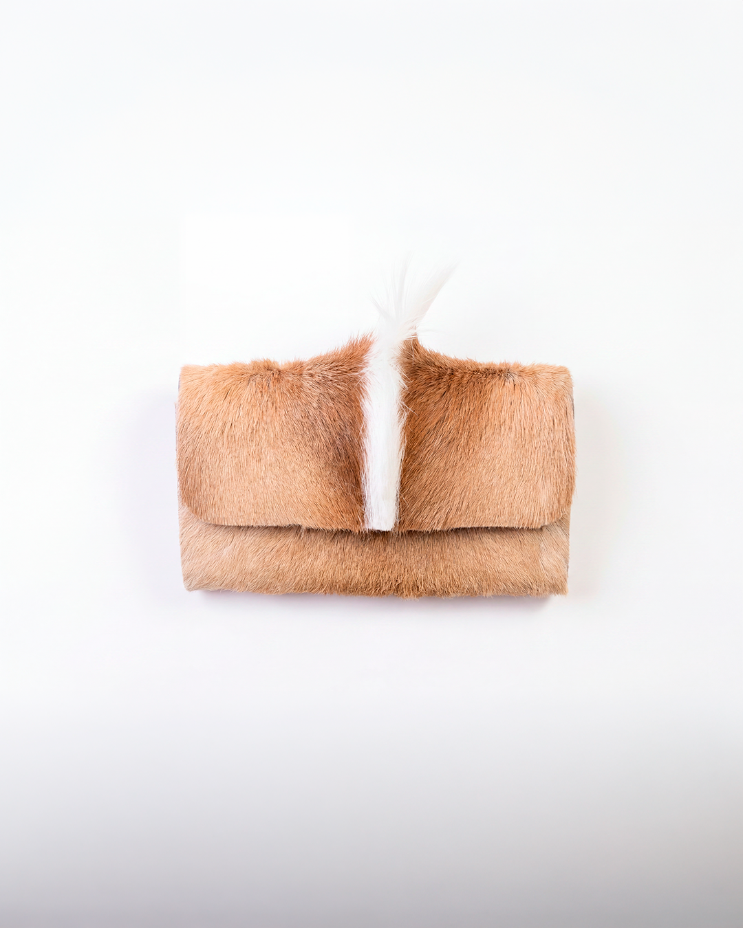 Cartera pelo beige