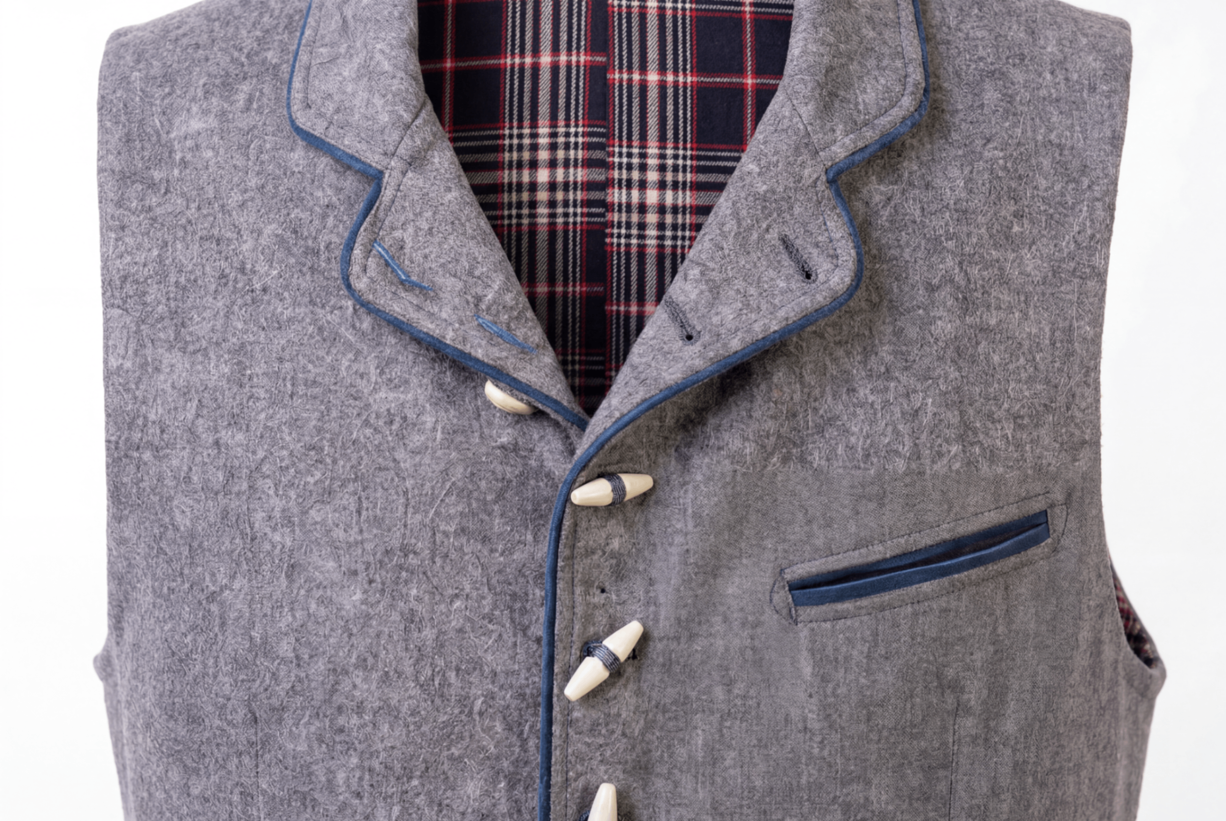 Chaleco Austriaco gris