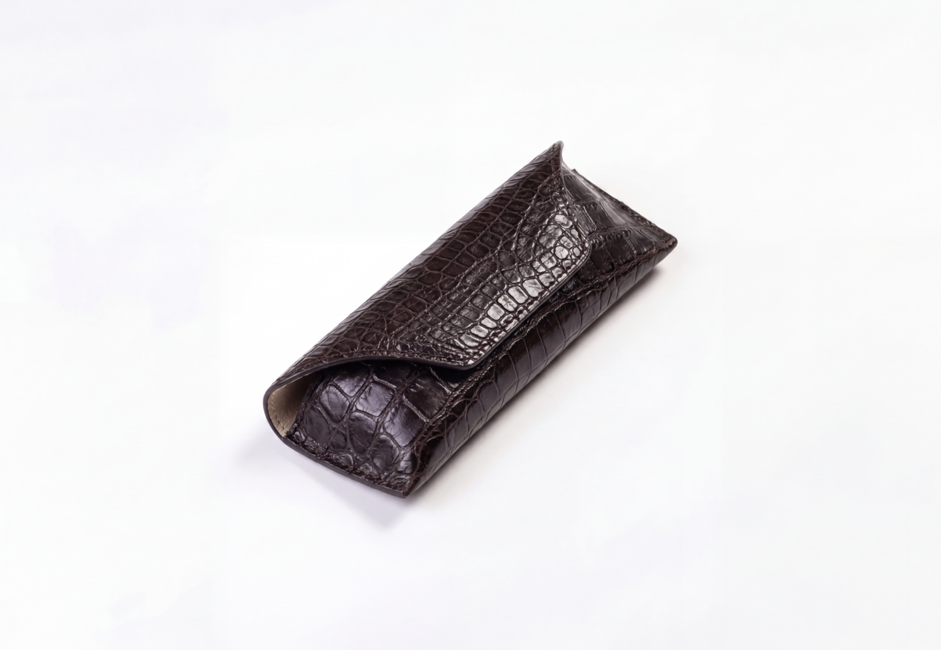 funda lentes patron chico piel negro